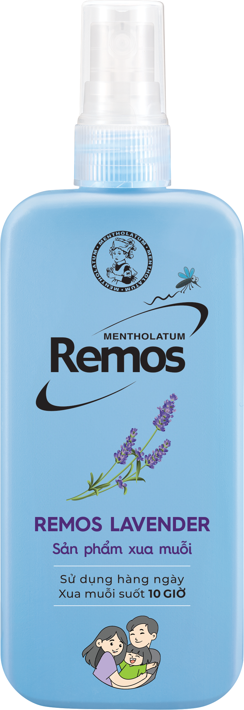 Remos Xịt Hương Lavender Rohto (chai/150ml)
