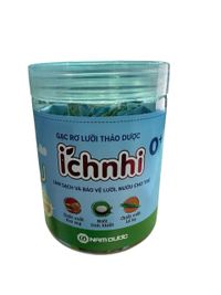 Gạc rơ lưỡi thảo dược Ích Nhi 0+ (Hộp 30 gói)