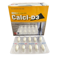Viên uống bổ sung Calci - D3 USP Pharma (Hộp 100 viên)