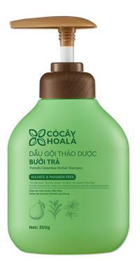 Dầu gội thảo dược Bưởi Trà Cỏ Cây Hoa Lá (Chai 350 gram)