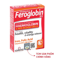 Viên uống bổ máu Feroglobin B12 Vitabiotics (Hộp 30 viên)