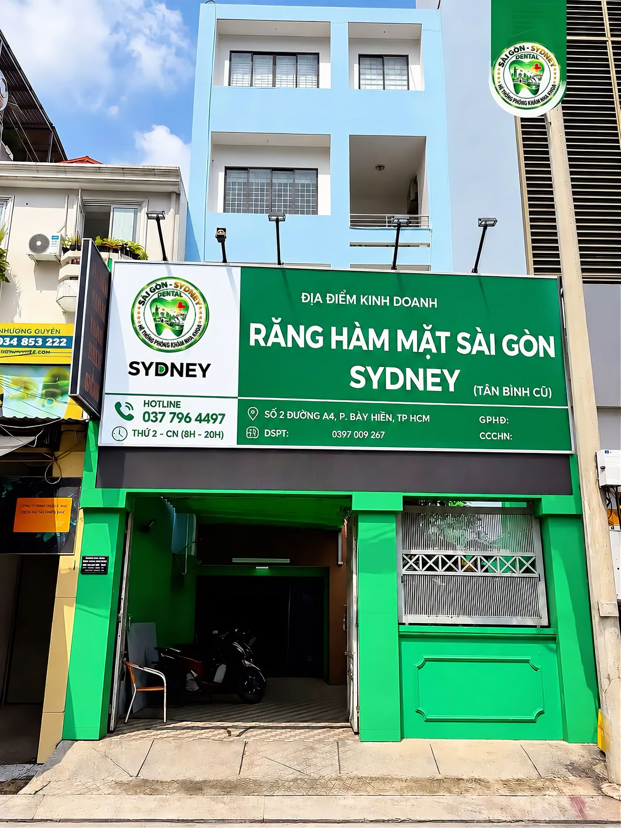 Răng Hàm Mặt Sài Gòn - Sydney Chi Nhánh Tân Bình