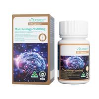 Hỗ trợ Tuần Hoàn Não Maxi Ginkgo 9500mg Vitatree (Chai 30 viên)