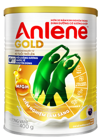 Sữa dinh dưỡng Anlene Gold Hương Vani (Hộp 400 gram)