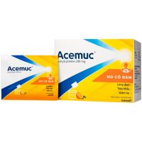 Thuốc ho Acemuc 200 (Hộp 30 gói)