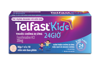 Thuốc chống dị ứng Telfast Kids (Hộp 10 viên)