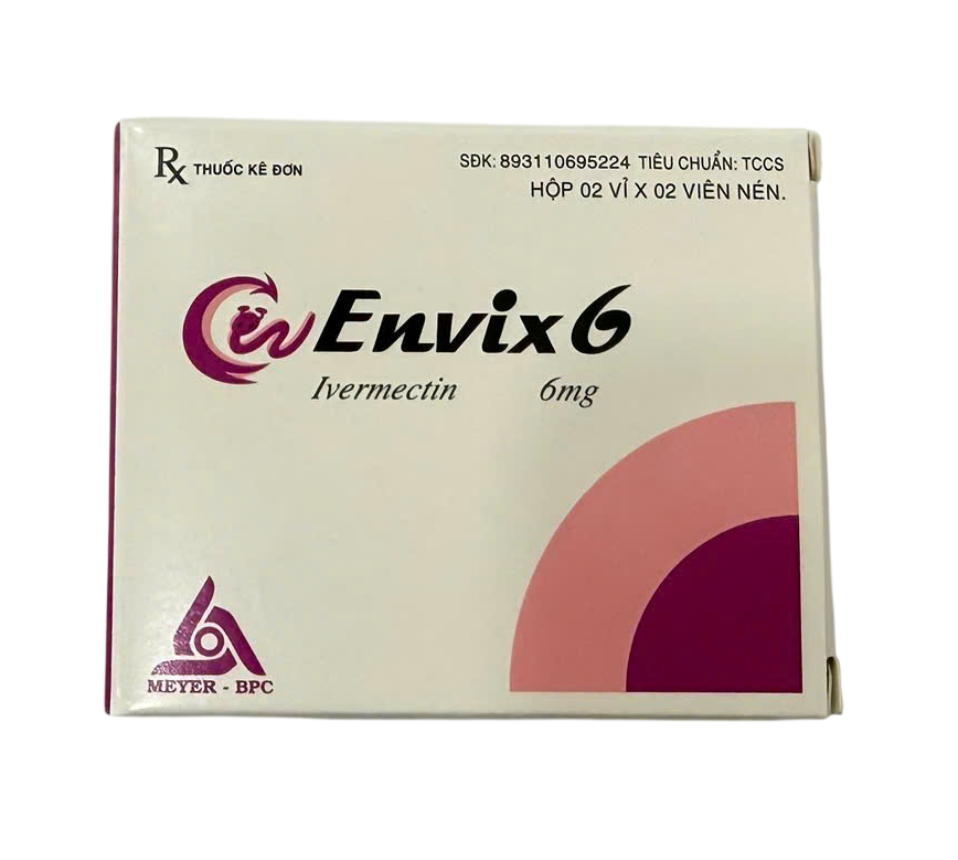 Envix Ivermectin 6mg Meyer Bpc (h/4v)