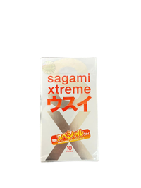 Bao cao su Sagami Xtreme trơn (Hộp 10 cái)