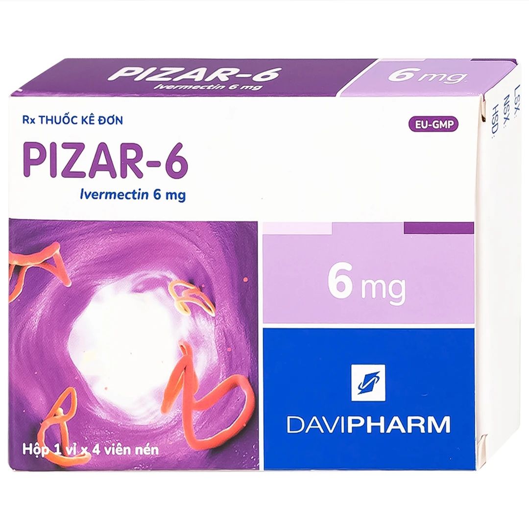 Pizar 6mg Davipharm (h/4v)
