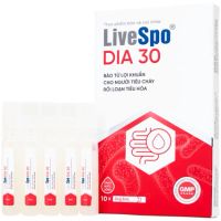 Men hỗ trợ tiêu hóa Livespo Dia30 (Hộp 10 ống)