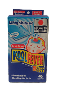 Miếng dán hạ sốt trẻ em Koolfever (Hộp 8 gói)