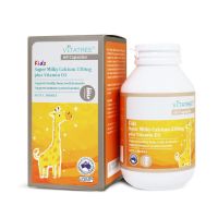 Super Milky Calcium Plus Vitamin D3 Vitatree (Chai 60 viên)