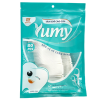 Tăm chỉ nha khoa Yumy Sapon (Bịch 80 cây)