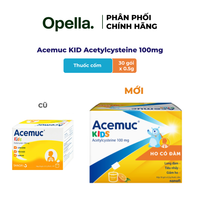 Thuốc ho Acemuc 100 (Hộp 30 gói)