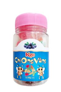 Kẹo dẻo Vitamin Chị Ong Vàng (Chai 30 gram)
