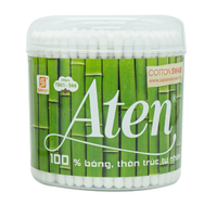 Tăm bông Aten thân trúc người lớn (Hũ 200 que)
