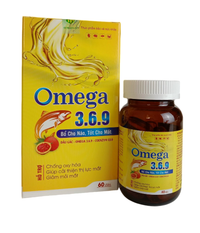 Viên uống Omega 3 6 9 TH Pharma (Chai 60 viên)