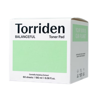 Toner pad Torriden Balanceful dưỡng ẩm làm dịu (Hôp 60 miếng)