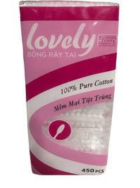 Tăm bông Lovely (Lốc 12gói )
