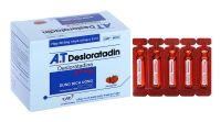 Siro chống dị ứng A.T Desloratadin (Hộp 30 ống 5ml)