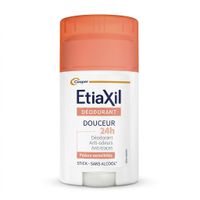 Sáp khử mùi dịu nhẹ EtiaXil Déodorant Douceur 24H (Chai 40 gram)