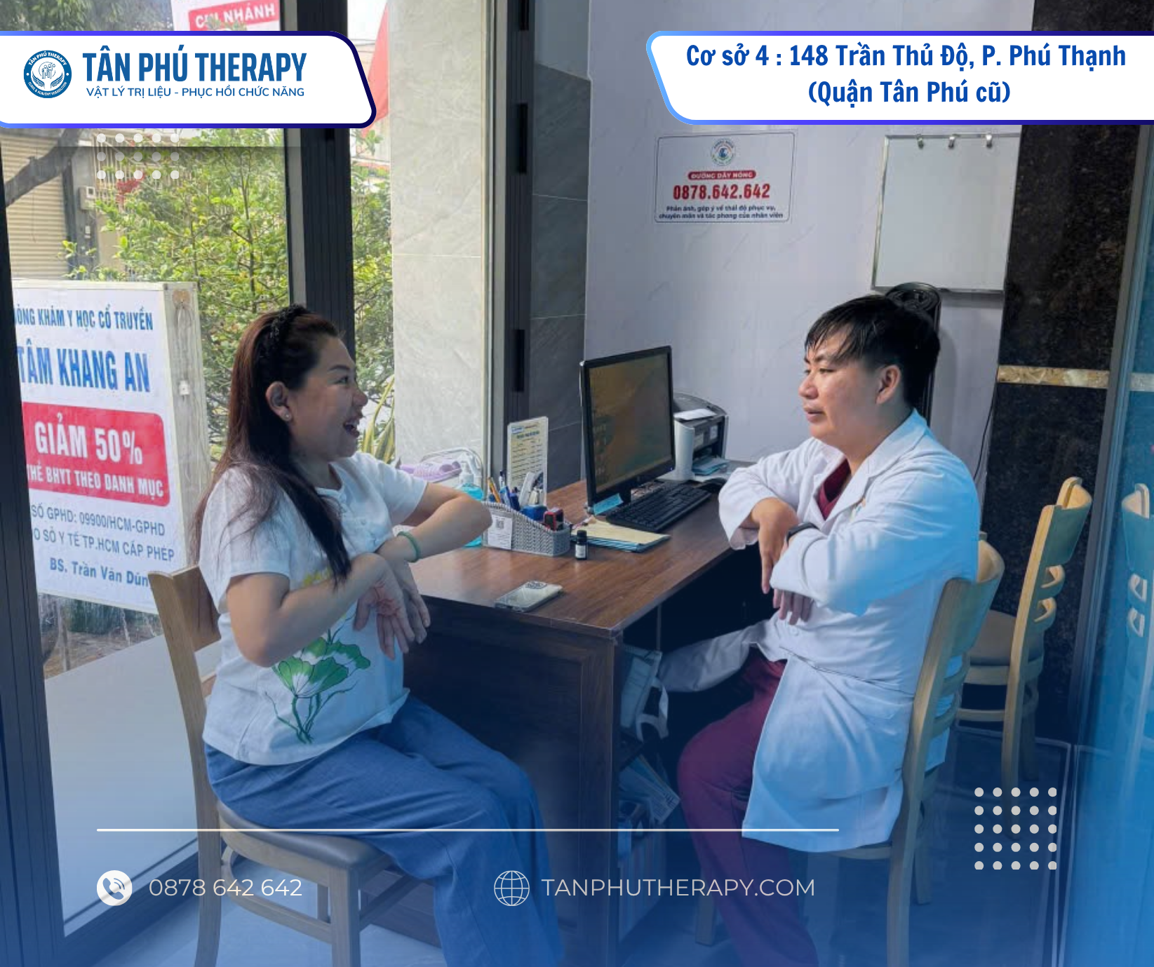 Hệ thống Phòng Khám Tân Phú Therapy - Vật Lý Trị Liệu Y Học Cổ Truyền (CN Trần Thủ Độ) 2