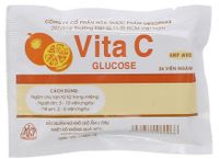 Viên ngậm bổ sung vitamin C Vita C Glucose (Túi 24 viên)