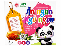 Siro ăn ngủ ngon Ăn Ngon Ngủ Ngon DPQT Á Châu (Hộp 20 ống)