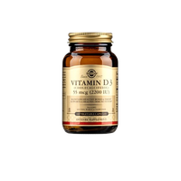 Solgar vitamin d3 (cholecalciferol) 2200IU (Chai 100 viên)