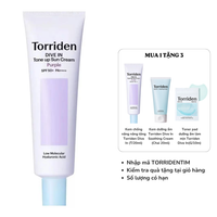 [MUA 1 TẶNG 3] Kem chống nắng Torriden nâng tông Dive In Purple (Tuýp 60 ml)
