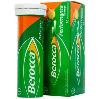 Viên sủi bổ sung vitamin Berocca cam (Tuýp 10 viên)