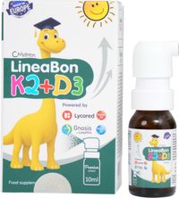 Dung dịch dạng xịt bổ sung Vitamin D3 K2 Lineabon (Chai 10ml)