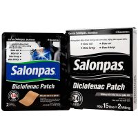 Miếng dán giảm đau Salonpas (Hộp 15 gói)