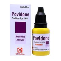 Dung dịch sát khuẩn Povidone 10% Quang Minh (Chai 20ml)