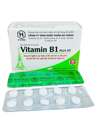 Viên Vitamin B1 Plus Ht Hà Thành (hộp 10 vỉ x 10 viên)
