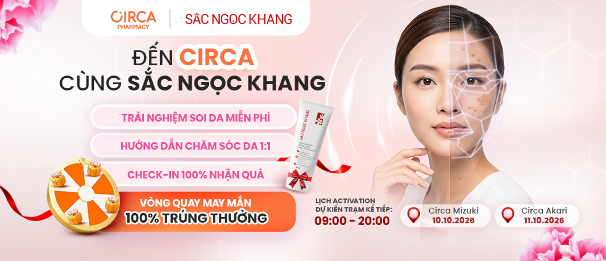Sắc ngọc khang soi da Circa