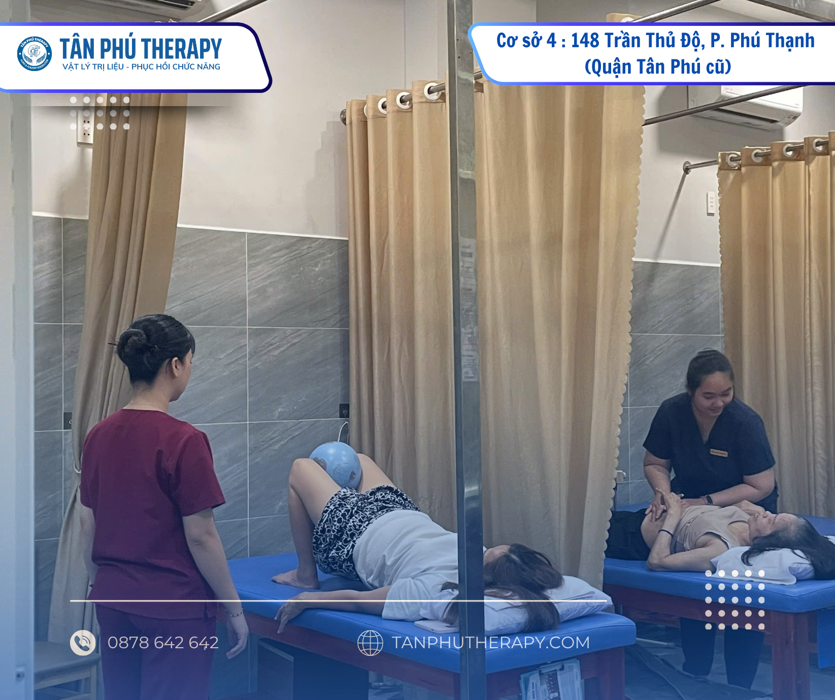 Hệ thống Phòng Khám Tân Phú Therapy - Vật Lý Trị Liệu Y Học Cổ Truyền (CN Trần Thủ Độ) 4