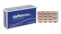 Thuốc trị suy tĩnh mạch Daflon 500 (Hộp 60 viên)