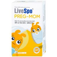 Men vi sinh Livespo Preg Mom (Hộp 20 ống)