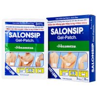 Miếng dán giảm đau Salonship (Hộp 8 gói)