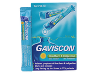 Thuốc dạ dày Gaviscon xanh (Hộp 24 gói)