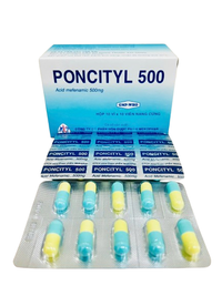 Thuốc khớp Poncityl 500 (Hộp 100 viên)