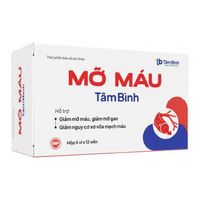 Viên uống hỗ trợ giảm mỡ máu Mỡ Máu Tâm Bình (Hộp 60 viên)