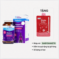 Viên uống bổ sung vitamin Women's Probiotics Henry Blooms (Chai 30 viên)