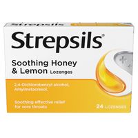 Viên ngậm ho Strepsils mật ong (Hộp nhỏ)
