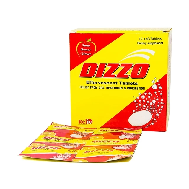 Dizzo Effervescent Tablets Reliv (h/48v)