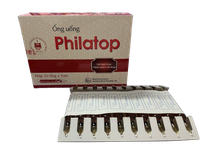 Hỗ trợ dinh dưỡng Ống Uống Philatop Khapharco (Hộp 20 ống)