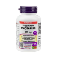 Viên uống bổ sung Magnesium Bisglycinate 200Mg Webber (Hộp 60 viên)