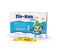 Siro kẽm tăng đề kháng Zin Kengold TH Pharma (Hộp 20 ống)