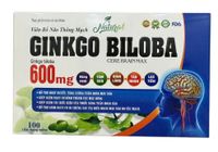 Bổ Não Thông Mạch Ginkgo Biloba Cere Brain Max (Hộp 100 viên) (Mẫu ngẫu nhiên)